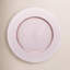 Fortessa Archie Glass, 12.8 Inch Charger Plate (Set of 4), Pink-645230421