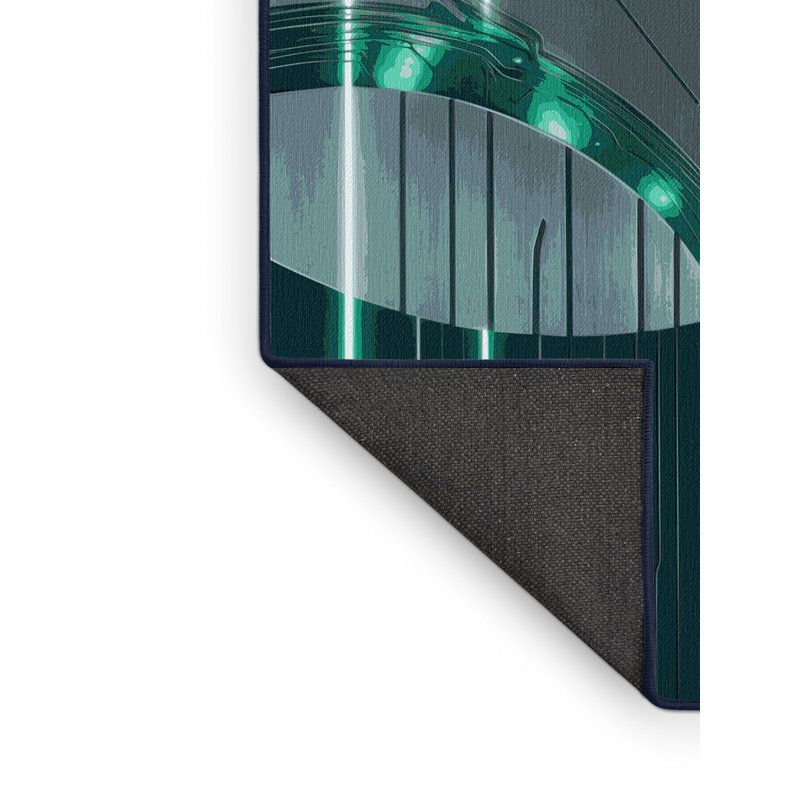 Warp Matrix Rug, Rectangle 6' x 9'