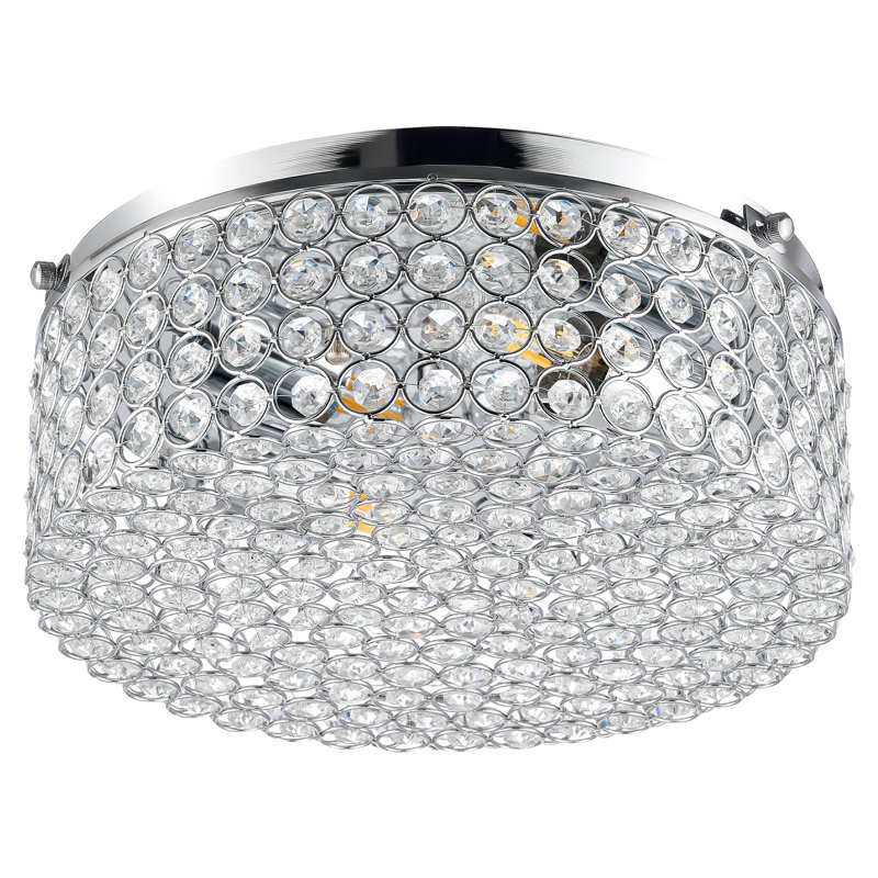 Westerfield 2 - Light Sputnik Crystal Flush Mount, Chrome