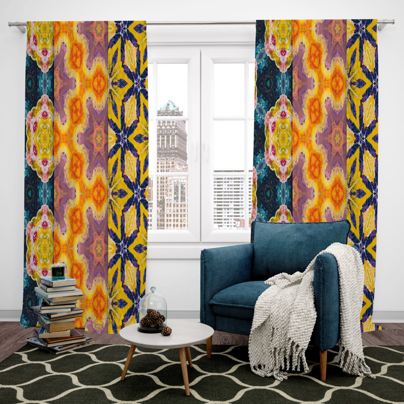Paire de rideaux obscurcissant en polyester Collinsburg, L 20 po x L 52 po