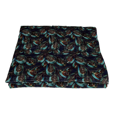 Pepperdine Paisley Quilted Blanket