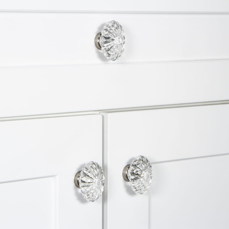 Burgundy Cabinet Knob, Antique Pewter