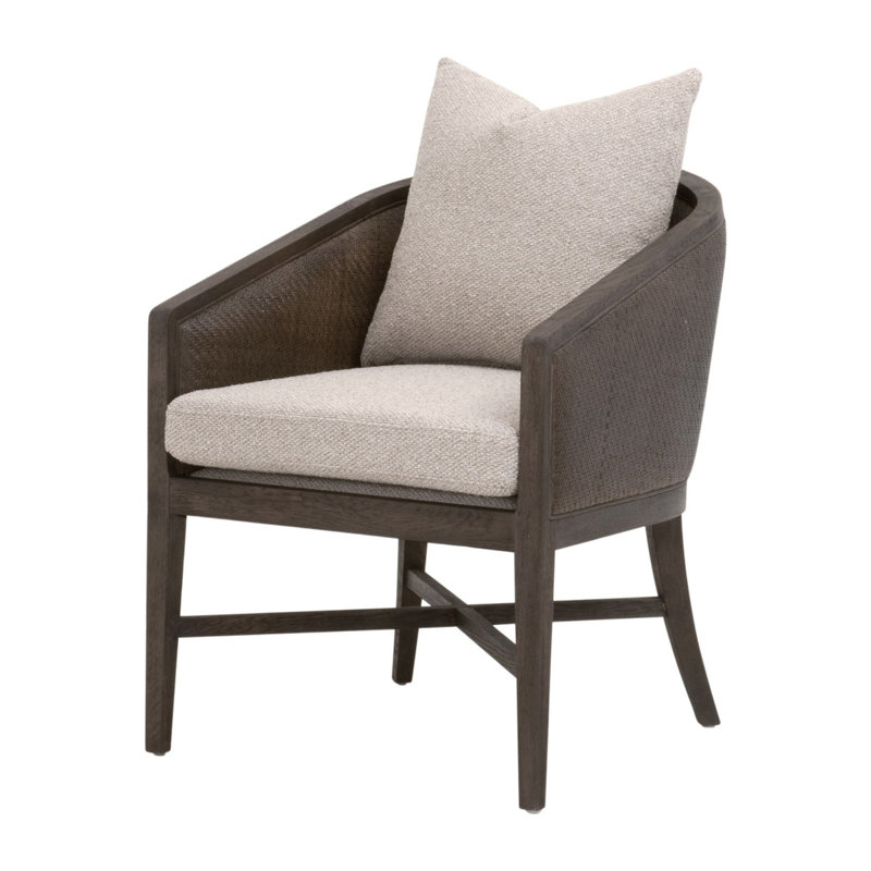 Fauteuil en polyester Mcguire