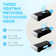Ivation 30” Under Cabinet Range Hood - 600 CFM - 3-Way Venting - Built-In LED Light & Clock