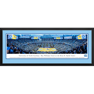 NCAA North Carolina Basketball Panoramic Print