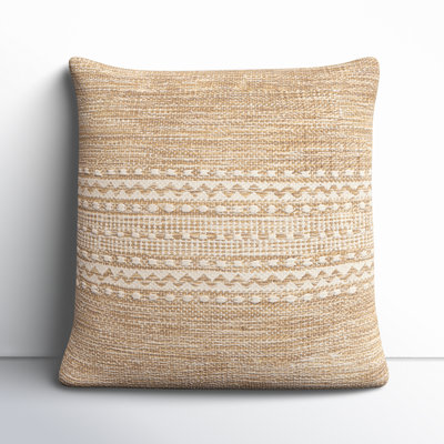 Julian Geometric Cotton Throw Pillow