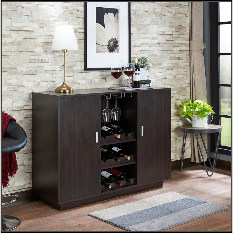 Armoire à vin sophistiquée pour un rangement et une présentation élégants