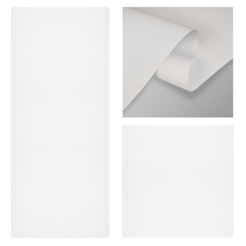 Rail extensible à panneau simple 5 panneaux 58 po x l 110 po x H 94 po, largeur du panneau 23,5 po, Blanc