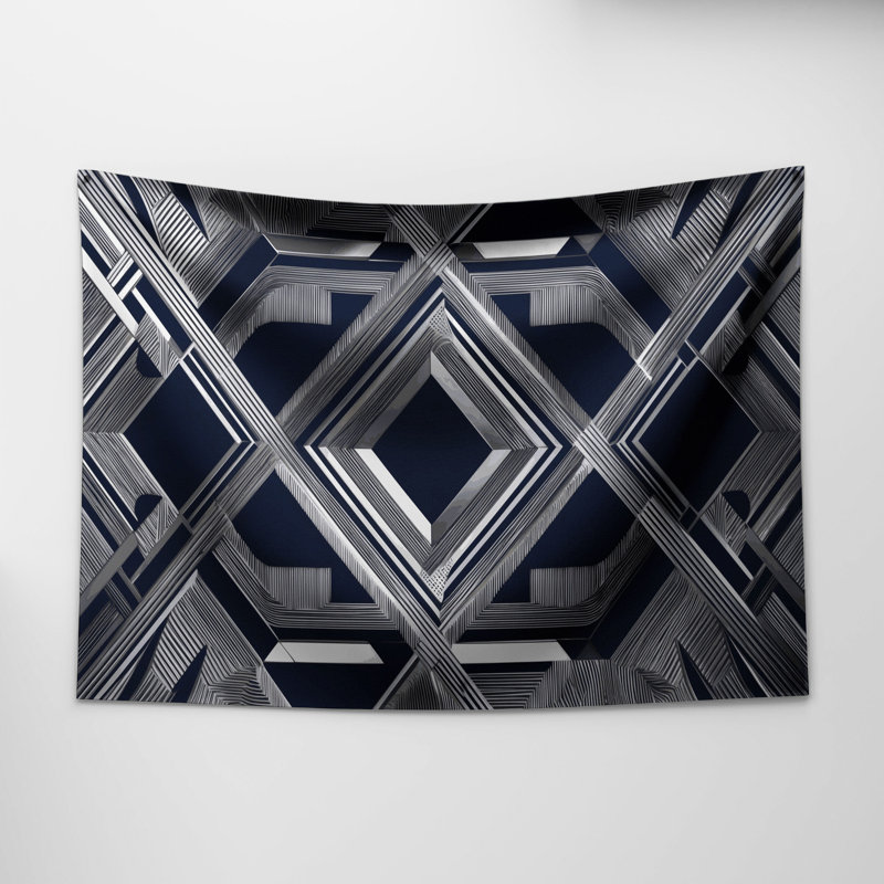 Tapisserie murale Op Art 77, 68 po x 80 po
