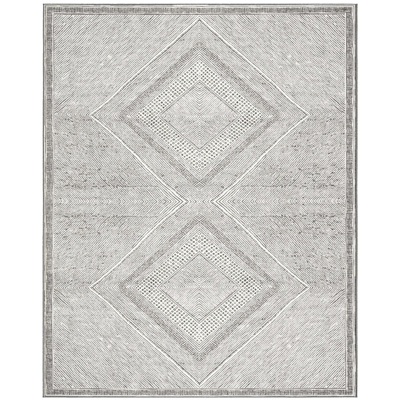Tapis rectangulaire Kja, Rectangle 5 pi 3 po x 7 pi 6 po