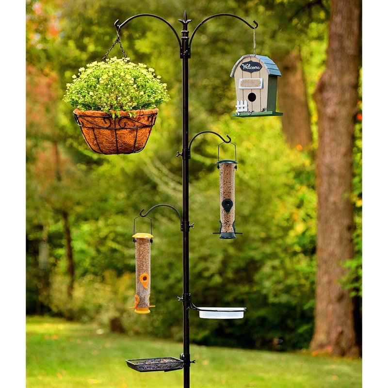 Metal Freestanding Feeding Station