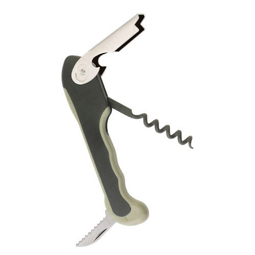 Grippy Stainless Steel Corkscrew