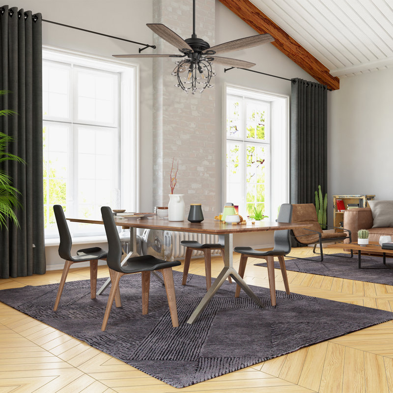 52'' Ceiling Fan with Light Kit