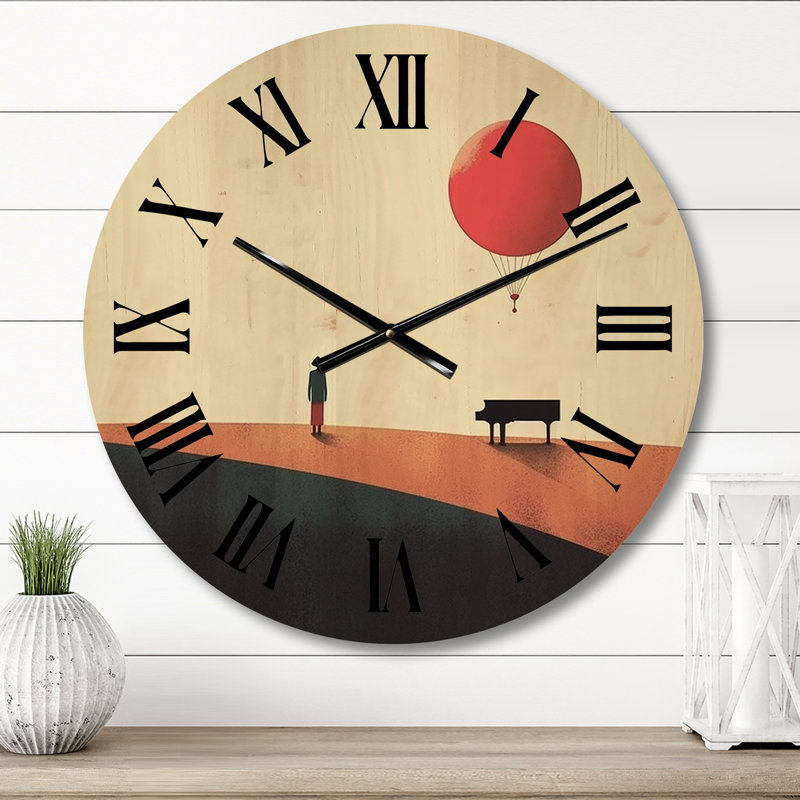 Horloge murale Minimalisme, Moyenne