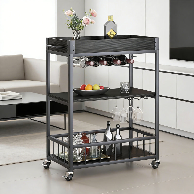 Metal Bar Cart