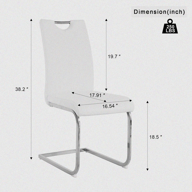 Chaise d'appoint Kish, Noir