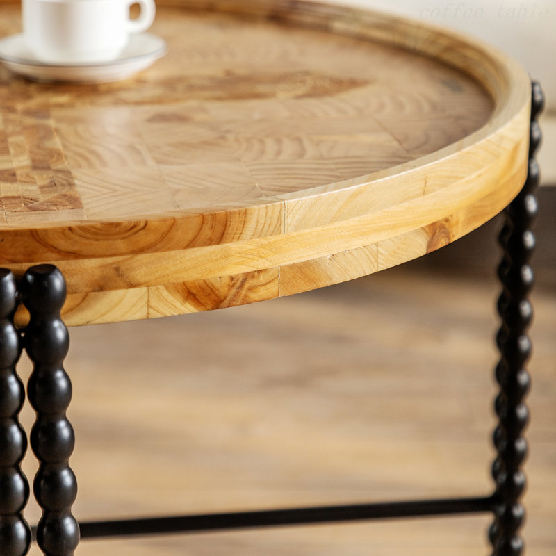 Table basse en bois Table basse en bois naturel Grande table basse en bois massif