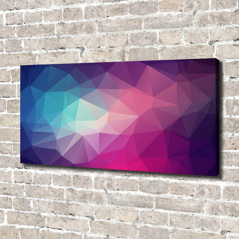 Abstraction Background - Wrapped Canvas Print