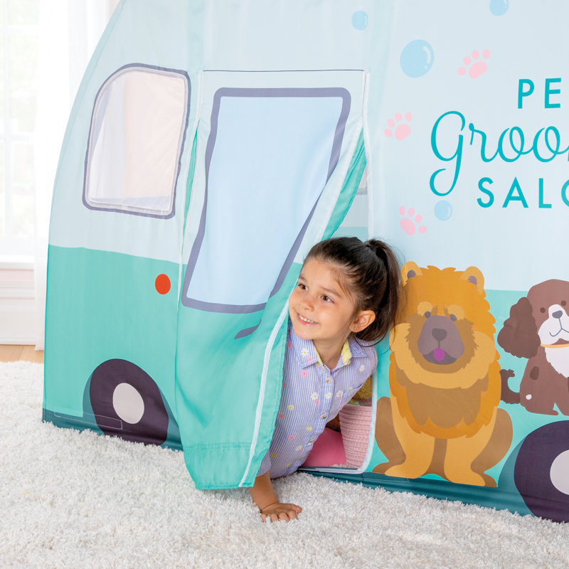 Martha Stewart Kid's Pet Grooming Van Play Tent | Wayfair