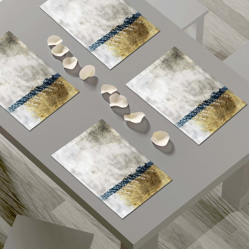 Napperon abstrait en polyester