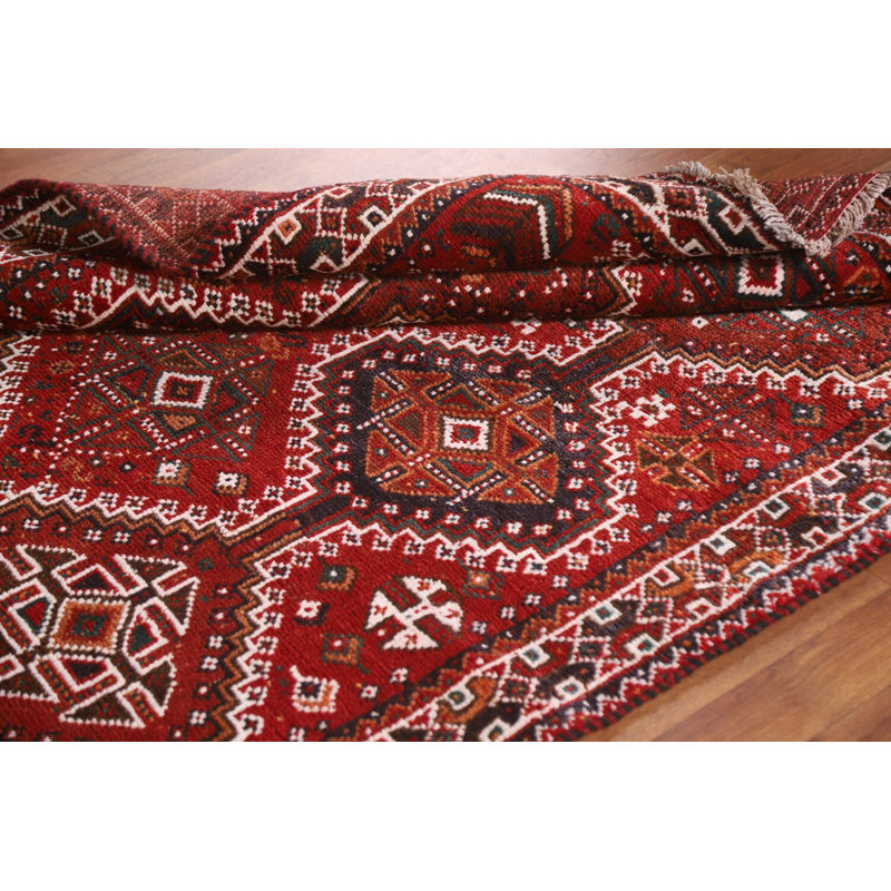 Tapis traditionnel rétro géométrique 5 x 9