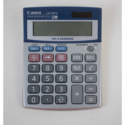 Calculatrice à 10 chiffres canon LS100TS