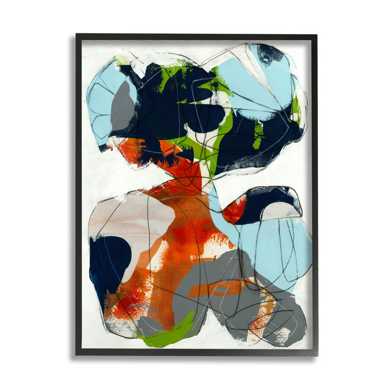 Giclée audacieuse et audacieuse par Jeff Jorillo, H 14 po x l 11 po x P 1,5 po, Giclée encadrée noir minuit