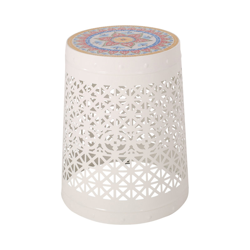 CRANBROOK SIDE TABLE, White