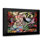 Super Mario Pop, giclée sur papier avec cadre noir horizontal