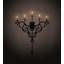 Applique murale bougie Fleur De Lys-97927267