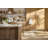 Mocha Check LED Rechargeable Cafe Table Lamp