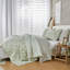 Ensemble de courtepointe réversible d'inspiration florale Boho-95385575-95385573