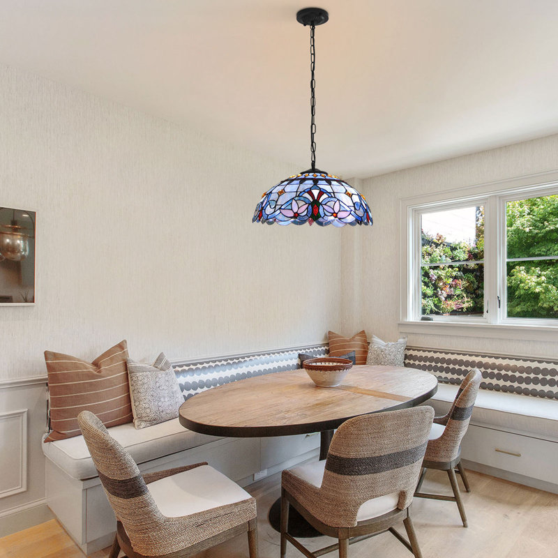 Luminaire suspendu noir mat à 2 lumières Fritsche