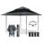 Pop Up Canopies 13 Ft. W x 13 Ft. D Steel Outdoor Straight Leg Canopy-125965873
