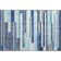 Premium Machine Washable Prisco Blue Rug