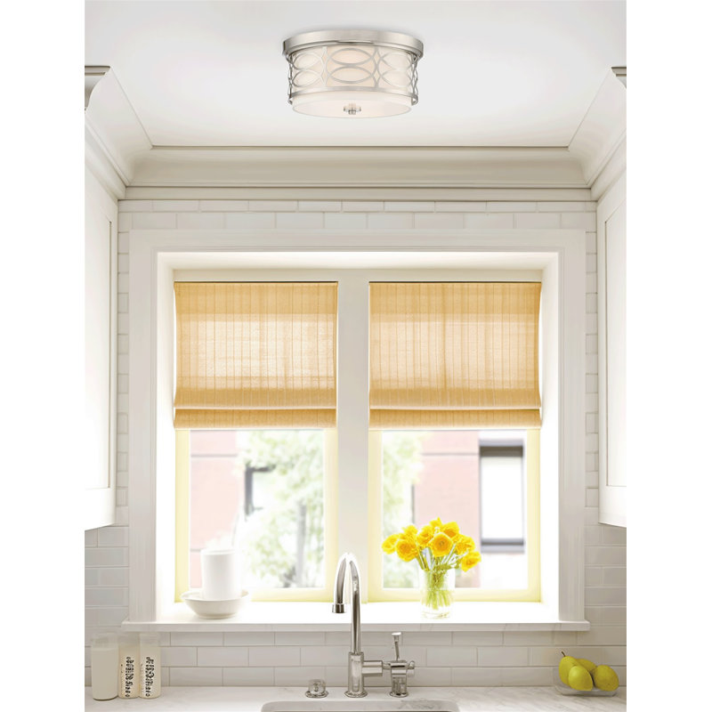 Daniela Fabric Flush Mount
