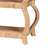 Cecely Bohemian Natural Rattan 3-Tier Console Table