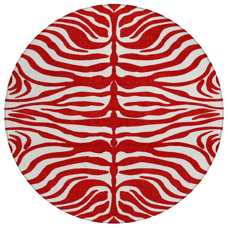 Tapis d'intérieur rond 8 po