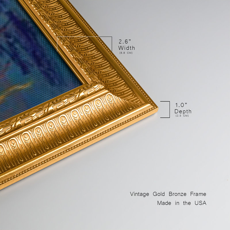 «Floating on a Dream», reproduction d'un seul cadre photo sur toile, H 21 po x l 37 po x P 2,5 po