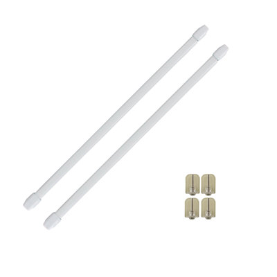 L5201BUN Aluminum Adjustable Double Curtain Rod