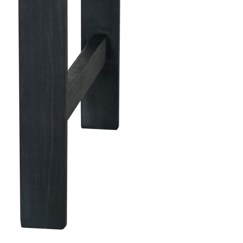 Banc de jardin en bois Archdale, Gris ardoise foncé