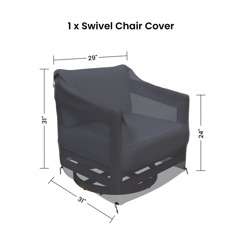 Housse de terrasse pour fauteuil club Harmonti