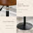 Adjustable dressing table stool