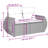  Patio Sofa Set Black