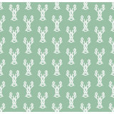 Nautical Lobster Knots 10' L x 24" W Wallpaper Roll