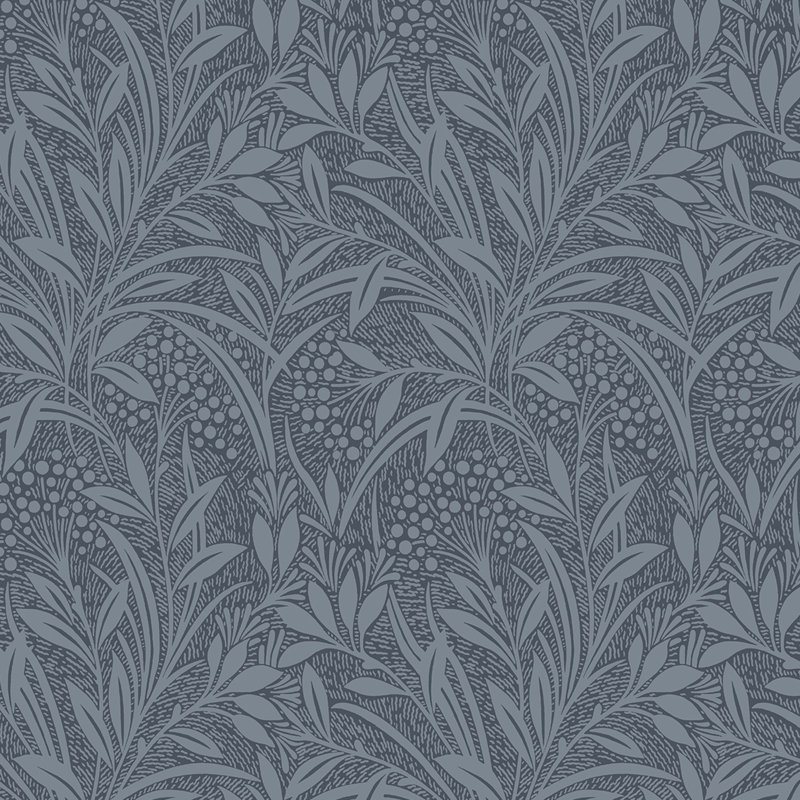 Laura Ashley Barley Wallpaper Roll, Dusky Seaspray