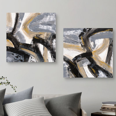 " Urban Graffiti I, Urban Graffiti II " 2 - Pieces