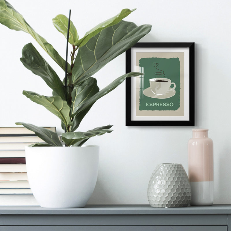 " Gamer At Play V ", Black Framed Paper, White