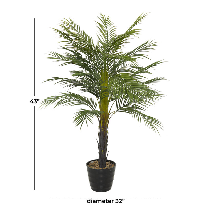 43'' Faux Areca Palm Tree in Pot