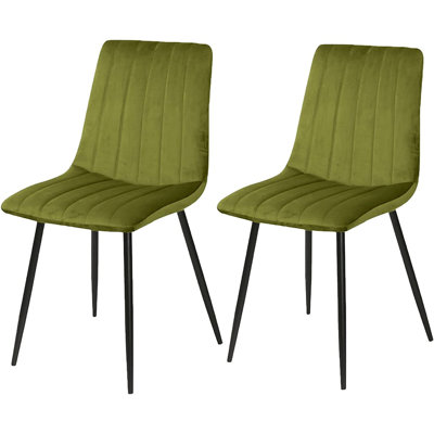 Aly 50cm H Velvet Upholstered Side Chair